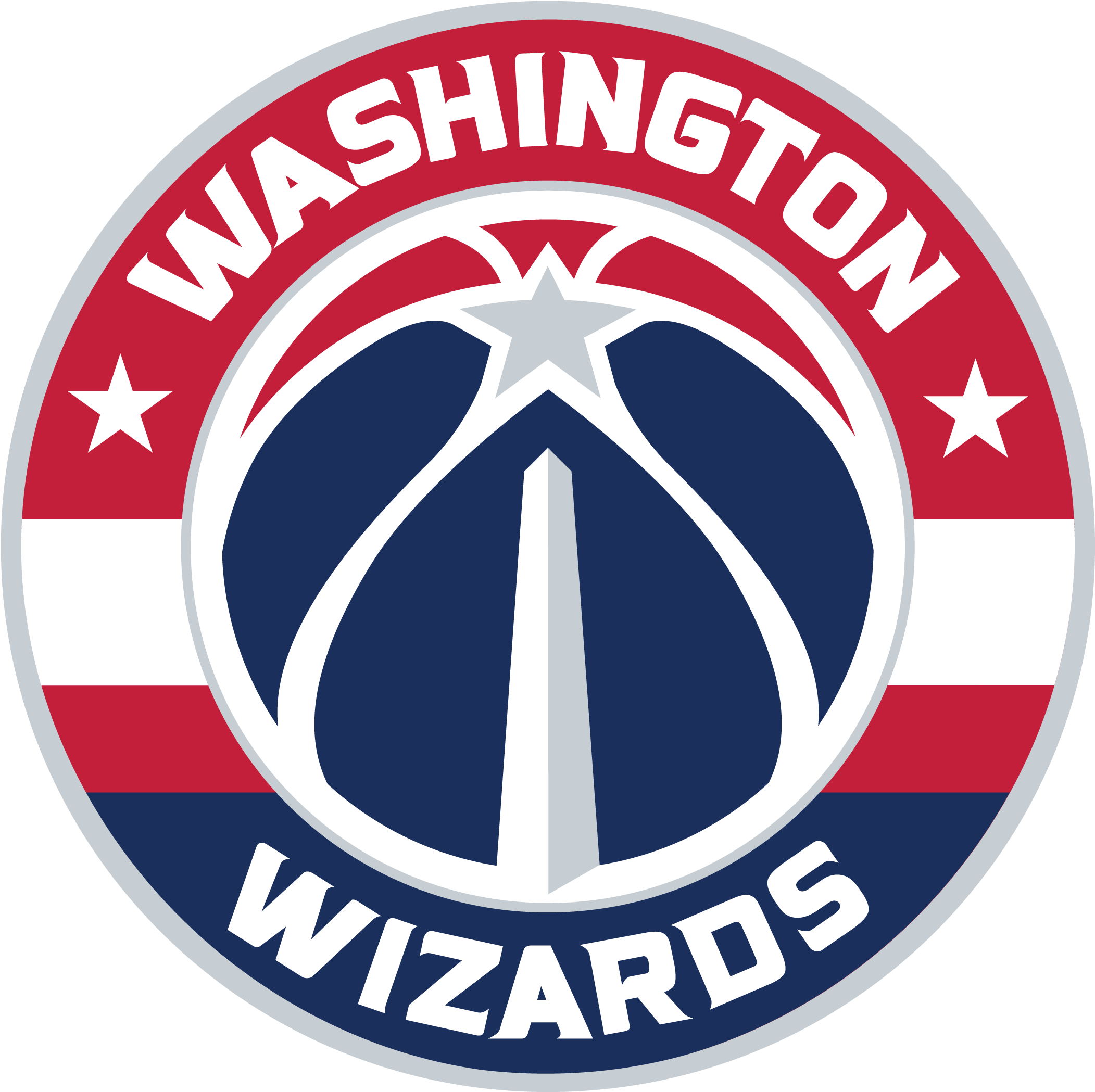Washington Wizards Logo Interesting History Team Name - Washington Wizards Logo 2017 Clipart (3840x2160), Png Download