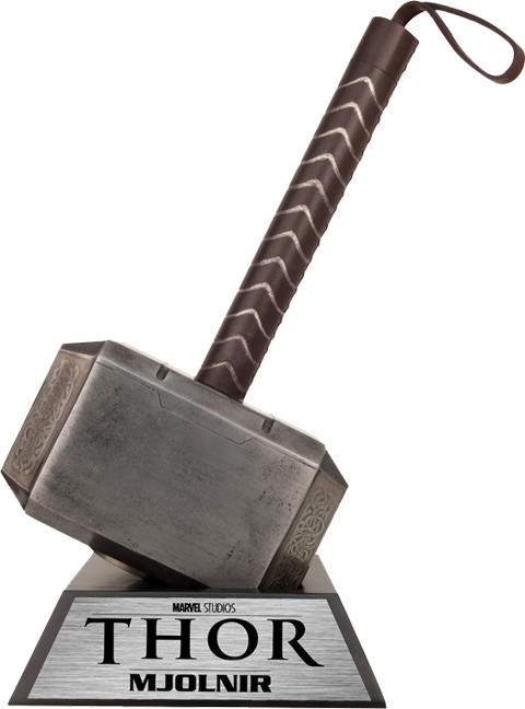 Thor Hammer Prop Replica - Avengers Hammer Of Thor Clipart (480x648), Png Download
