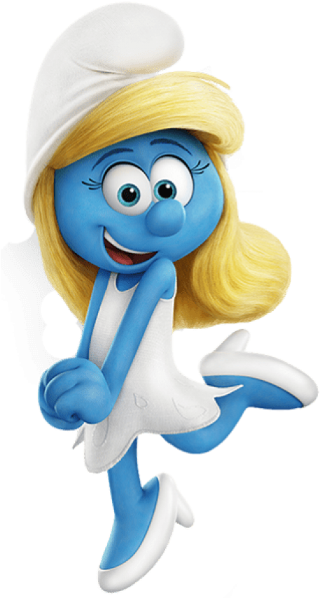 Free Png Download Smurfette Smurfs The Lost Village - Smurfette Smurfs The Lost Village Clipart (480x860), Png Download