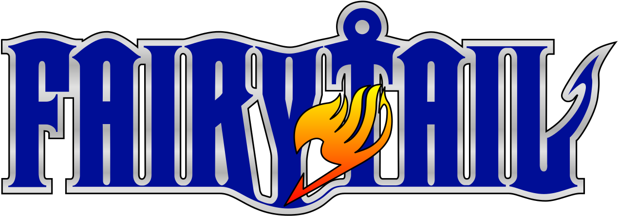 Logo Fairytail - Fairy Tail Name Png Clipart (1280x455), Png Download