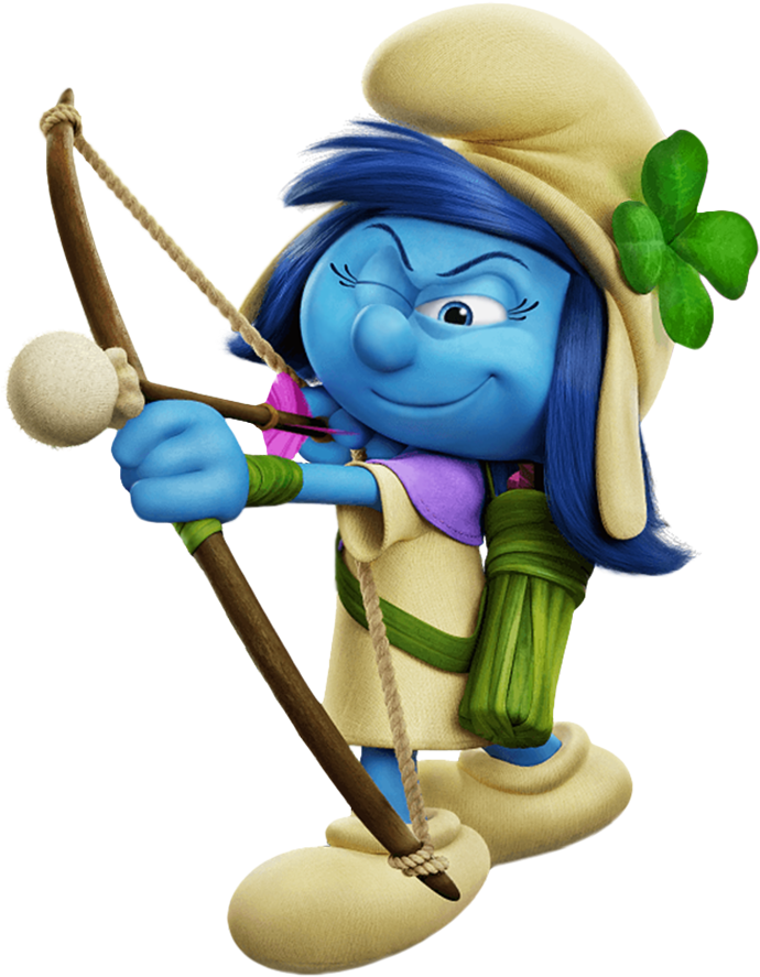 Storm Smurfs The Lost Village Transparent Png Image - Smurfs The Lost Village Smurfs Storm Clipart (705x900), Png Download