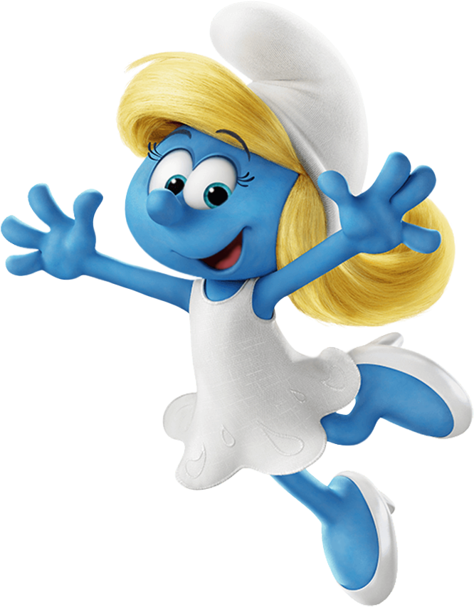 Smurfs The Lost Village Rabbit Clipart (690x874), Png Download