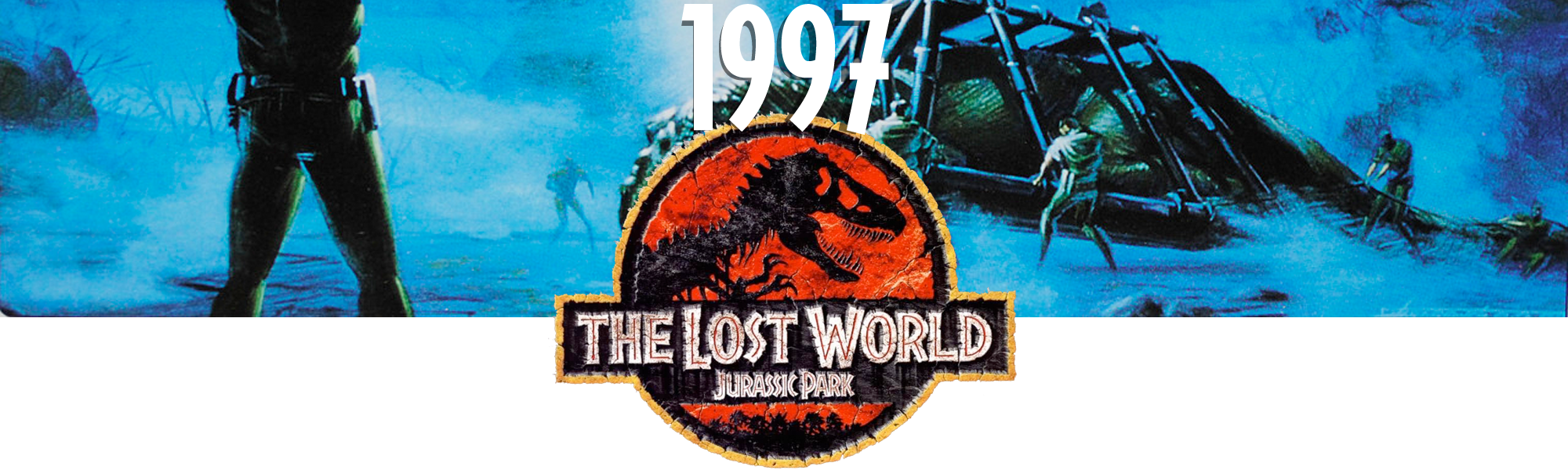 Theorist Ian Malcolm To His Home With Some Startling - Jurassic Park The Lost World Novel Art Clipart (2000x600), Png Download