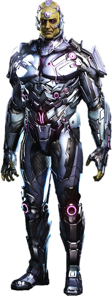 Brainiac Injustice 2 Full Body Transparent By Gasa979 - Brainiac Injustice Clipart (477x995), Png Download