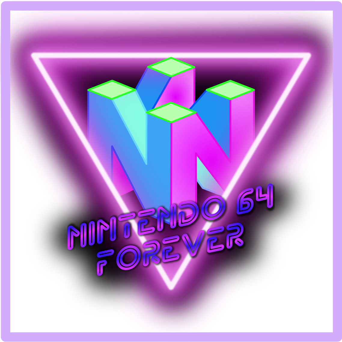 Nintendo 64 Forever - Graphic Design Clipart (1138x1138), Png Download