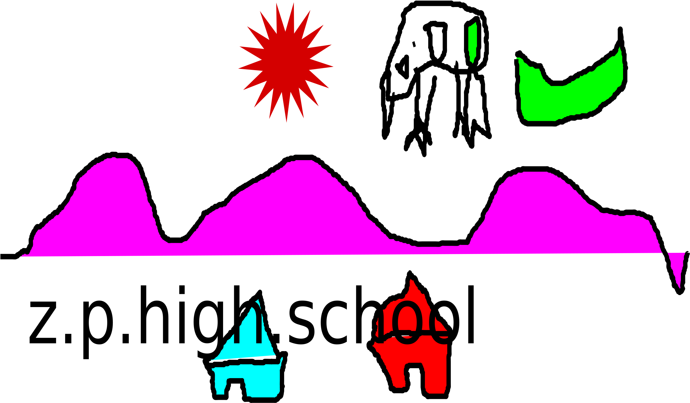 This Free Icons Png Design Of Village Environment Clipart (2400x1697), Png Download