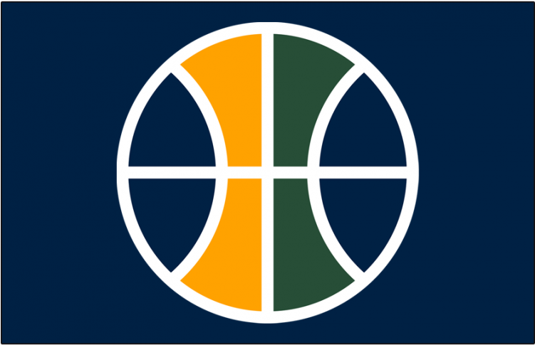 Utah Jazz Primary Logos Iron On Stickers And Peel-off - Utah Jazz 2017 Logo Clipart (750x930), Png Download