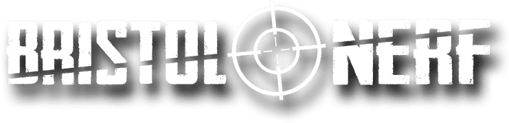 Bristol Nerf - Monochrome Clipart (2000x711), Png Download