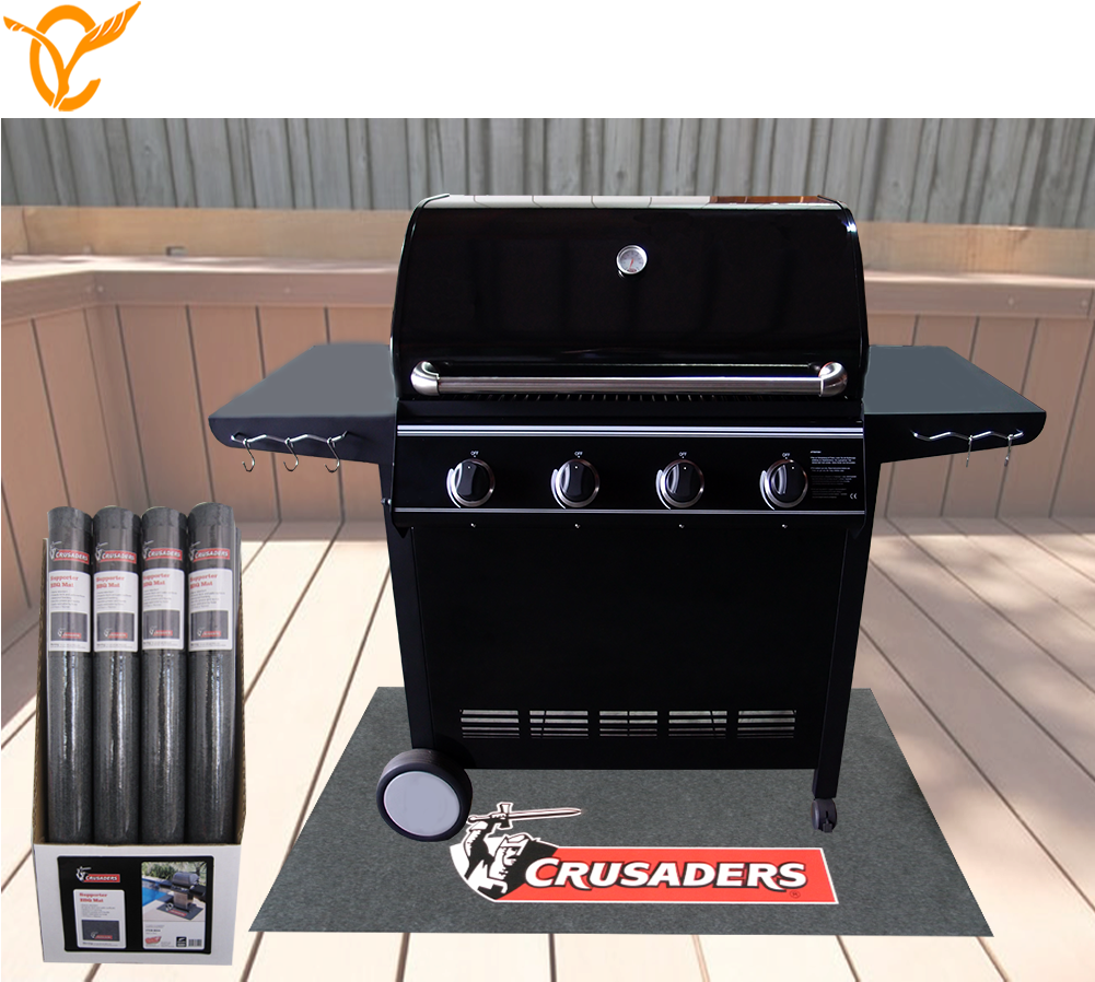 Licensed Nba Basketball Team Logo Miami Heat Bbq Grill - Barbecue Grill Clipart (1000x1000), Png Download