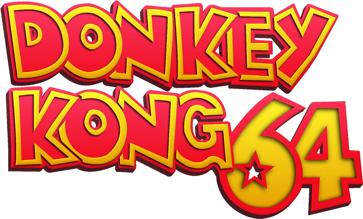 Originally Released On 24/11/1999 By Rare On The Nintendo - Donkey Kong 64 Logo Clipart (1600x900), Png Download