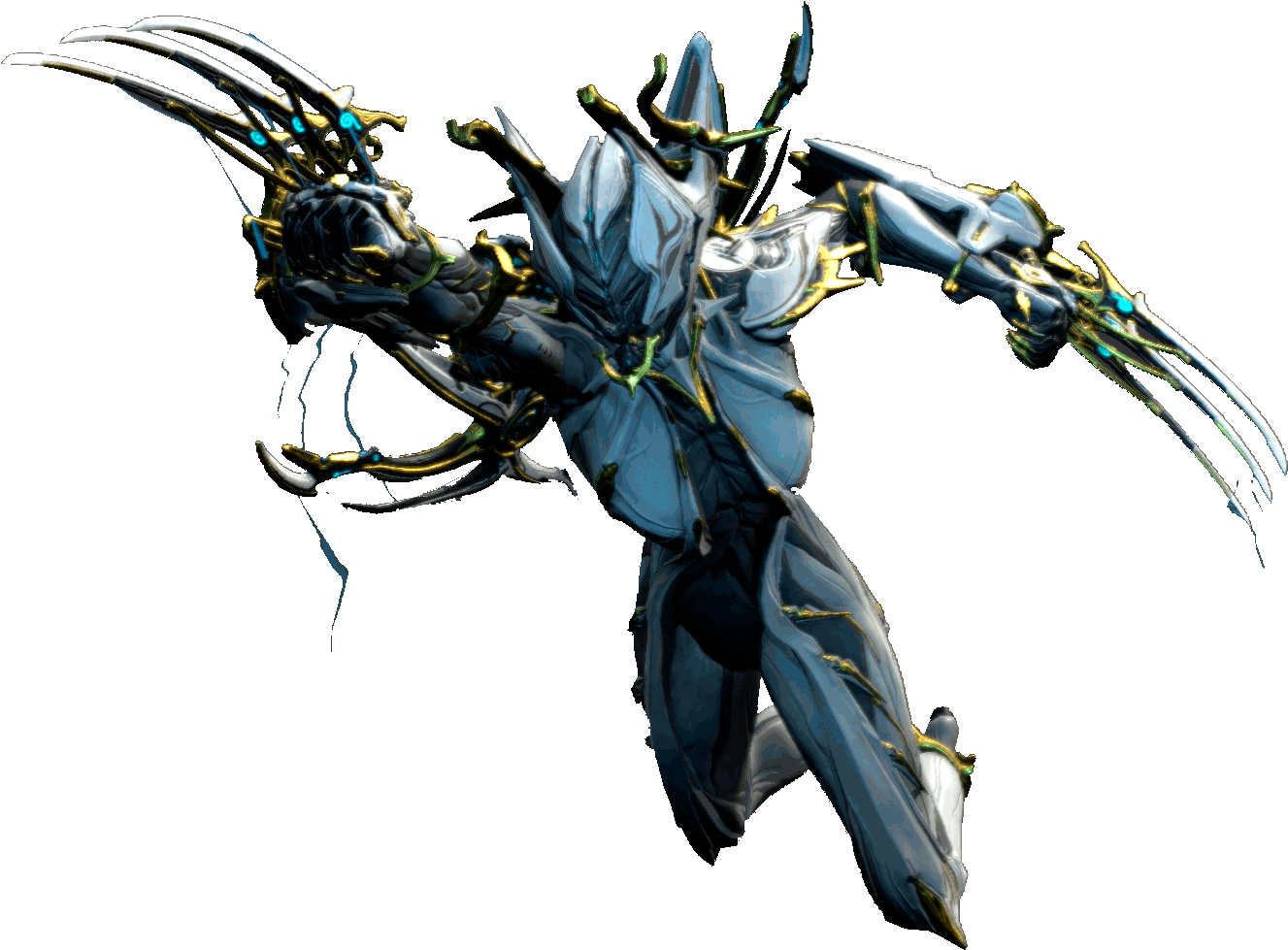 Here You Have Valkyr Prime, A Golden Whirlwind Of Blood - Warframe Garuda Prime Clipart (1354x1016), Png Download