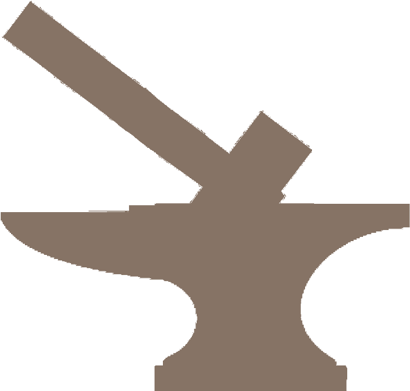 Anvil Emblem - Symbol Of Anvil Clipart (768x768), Png Download
