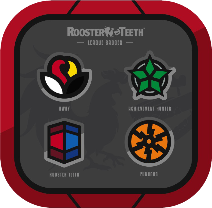 Eovob6f - Rooster Teeth Extra Life Pins Clipart (600x600), Png Download