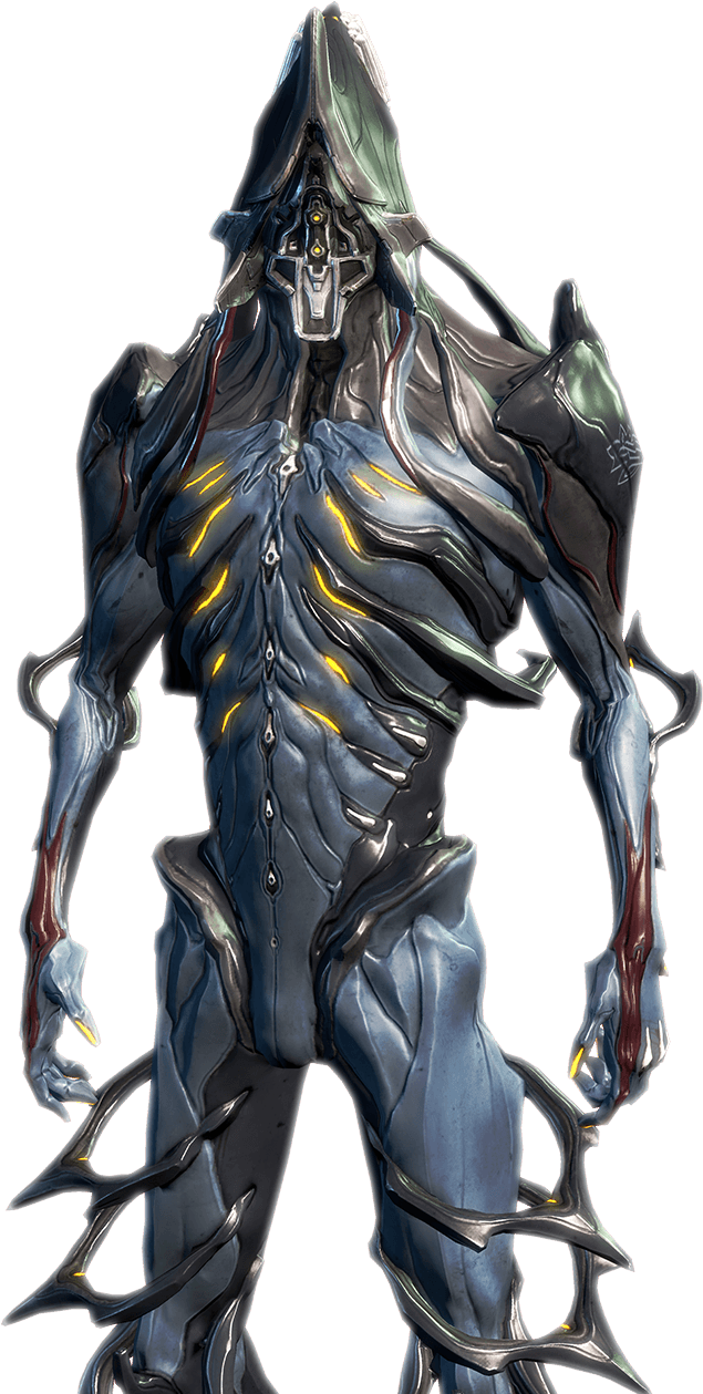Image Of The Warframe Nekros - Warframe Characters Clipart (742x1274), Png Download