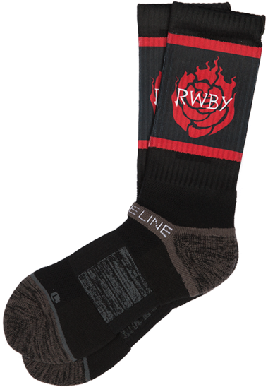 Rwby Logo Strideline Socks - Sock Clipart (600x600), Png Download