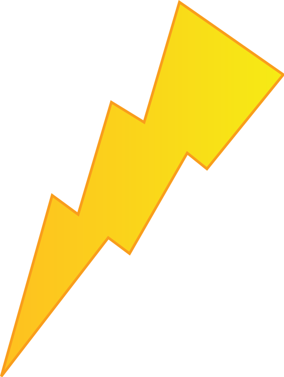 Lightning - Lightning Svg Clipart (580x768), Png Download