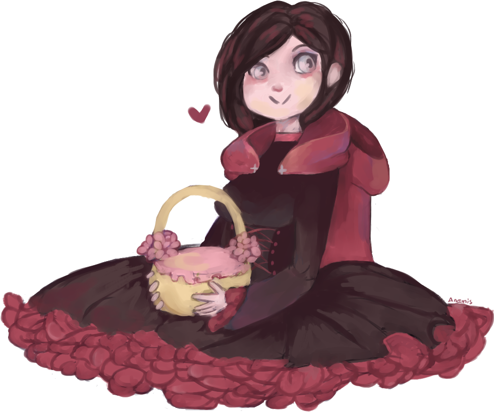 Its A Rwby Girl - Cartoon Clipart (1000x1000), Png Download