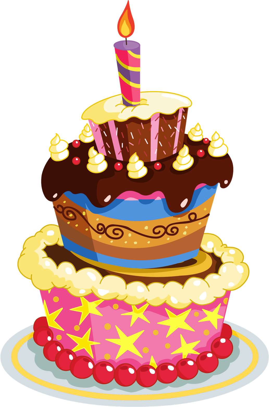 Download Emoji Clipart Birthday Cake Happy Birthday Cake Transparent Png Download Png