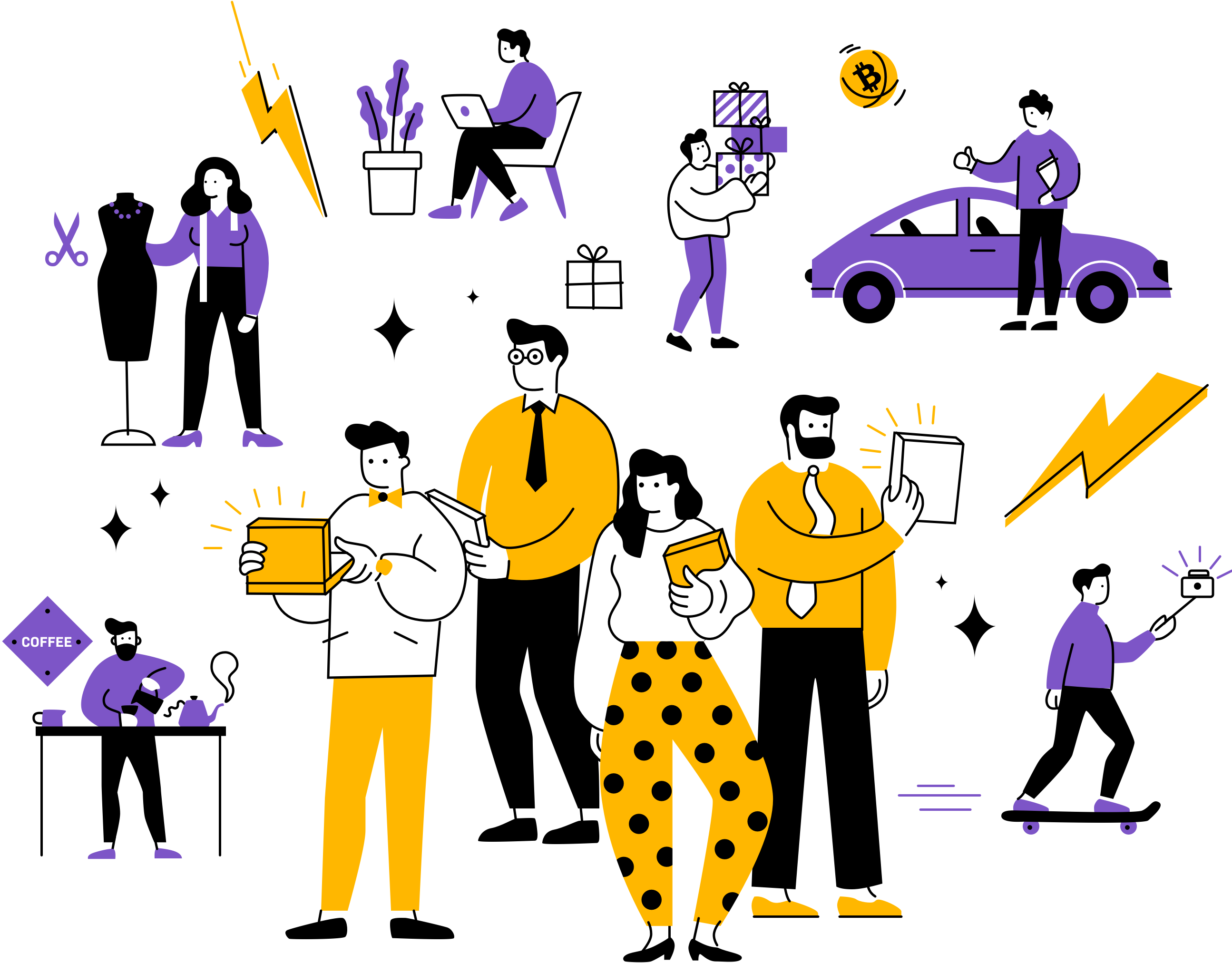 The Internet Of Things Is Made Up Of Billions Of Internet-connected Clipart (2000x1563), Png Download