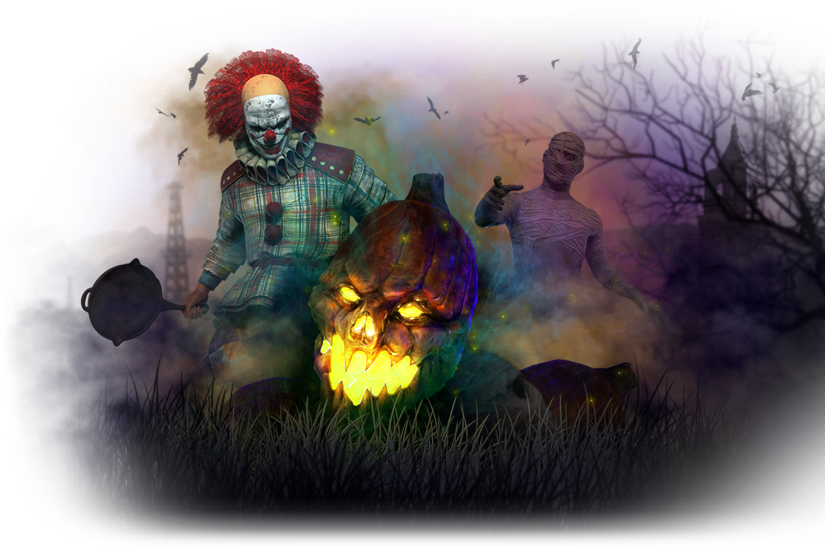 Event/frightful Halloween - Illustration Clipart (1166x784), Png Download