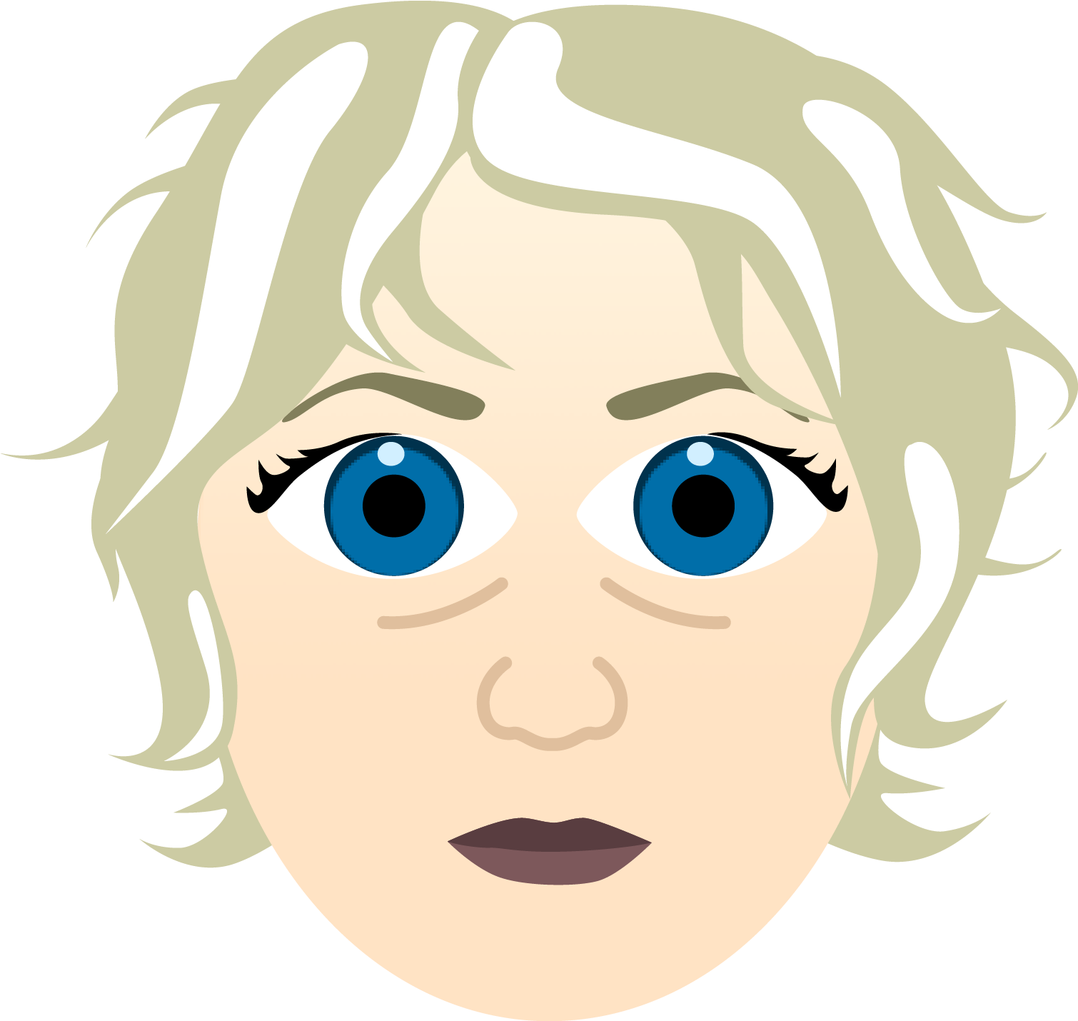 Walking Dead Emoji Carol Pelletier Love Walking Png - Illustration Clipart (2000x2000), Png Download