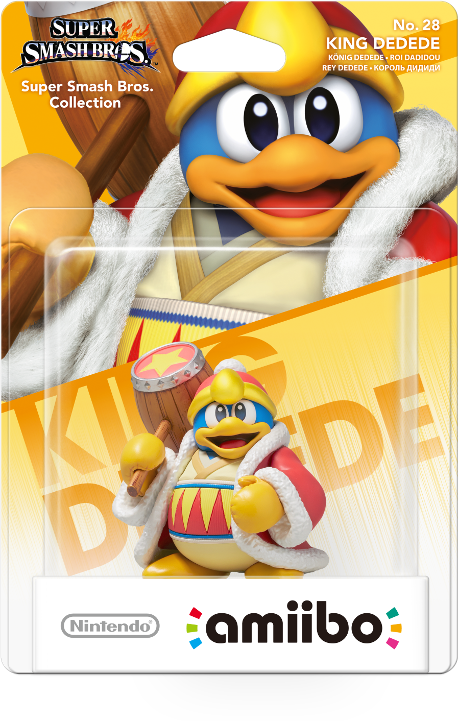 King Dedede Amiibo - Amiibo Super Smash Bros King Dedede Clipart (1080x1503), Png Download
