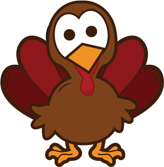 Thanksgiving - Clipart Thanksgiving Turkey - Png Download (545x578), Png Download