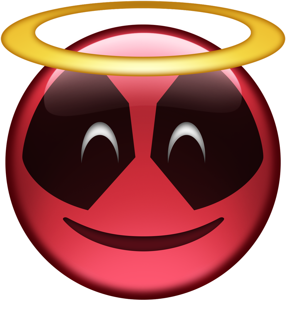 Jordan On Twitter - Дэдпул Смайлик Clipart (1200x1200), Png Download