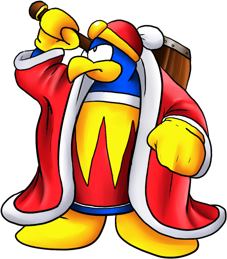 N - V - C Conceptual - King Dedede By Chicaaaaa - Clip - King Dedede Clipart - Png Download (770x880), Png Download