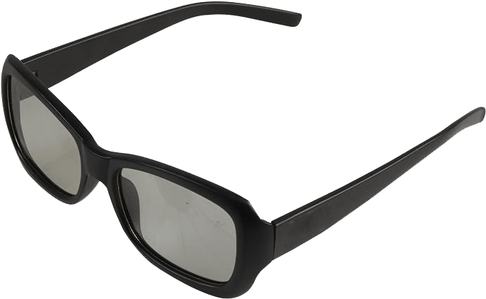 Free Png Images - Transparent Background 3d Glasses Transparent Clipart (709x440), Png Download