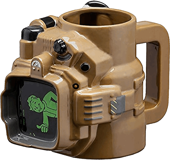 1 Of - Fallout 4 Pip Boy Mug Clipart (600x600), Png Download