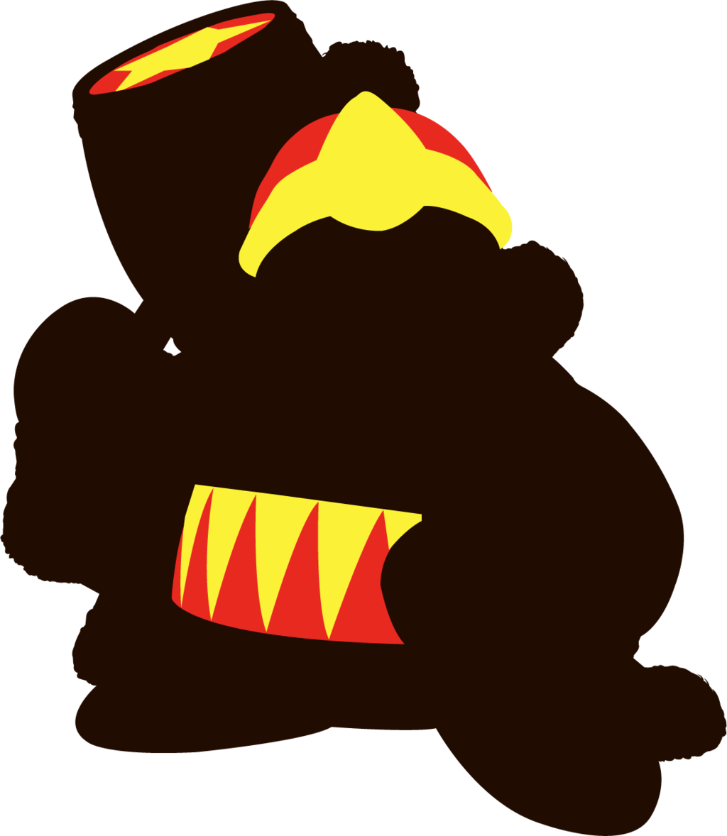 King Dee Dee Dee Silhouette Clipart (1024x1178), Png Download