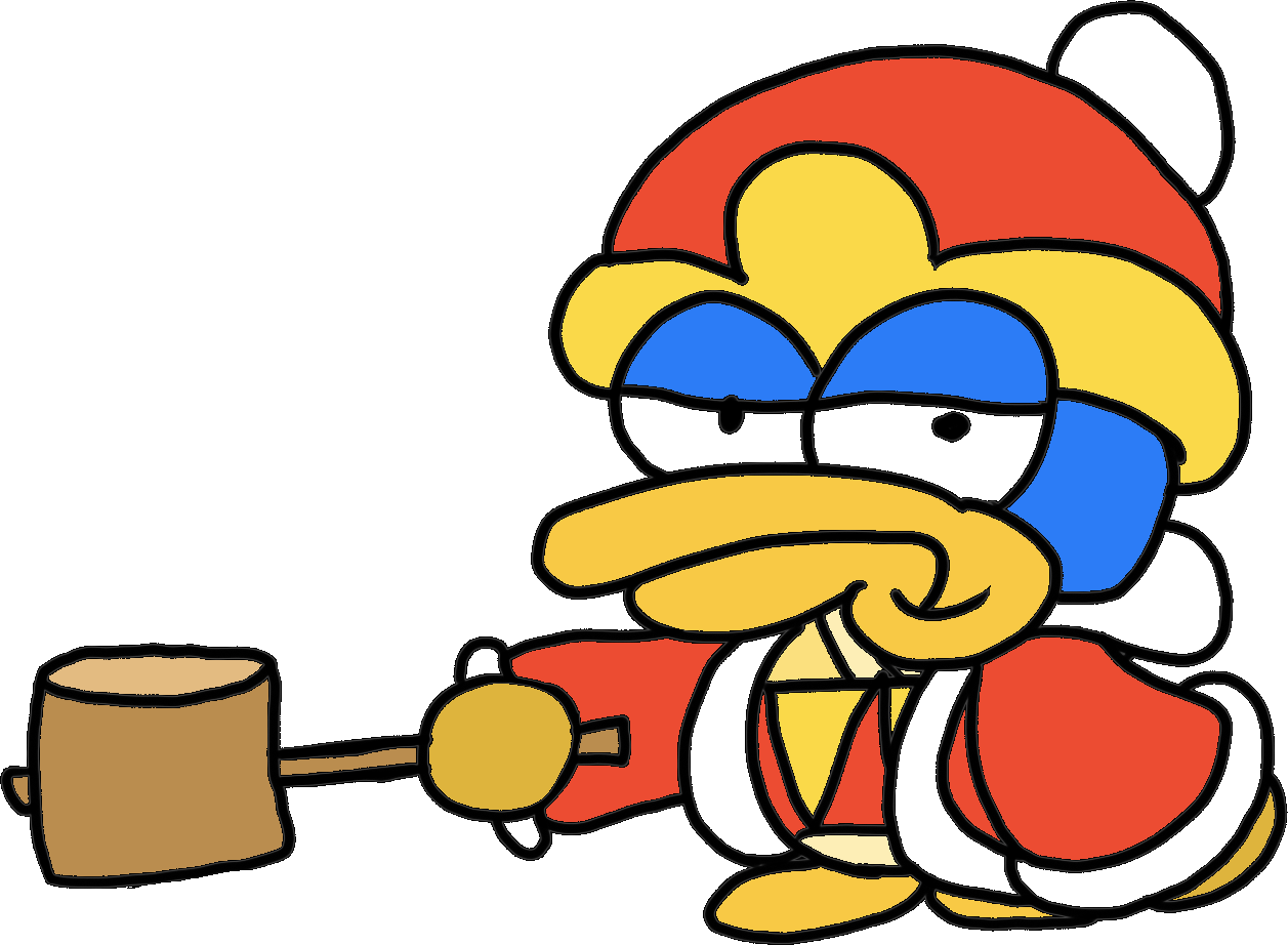 Dedede Timededede Clipart (1257x922), Png Download