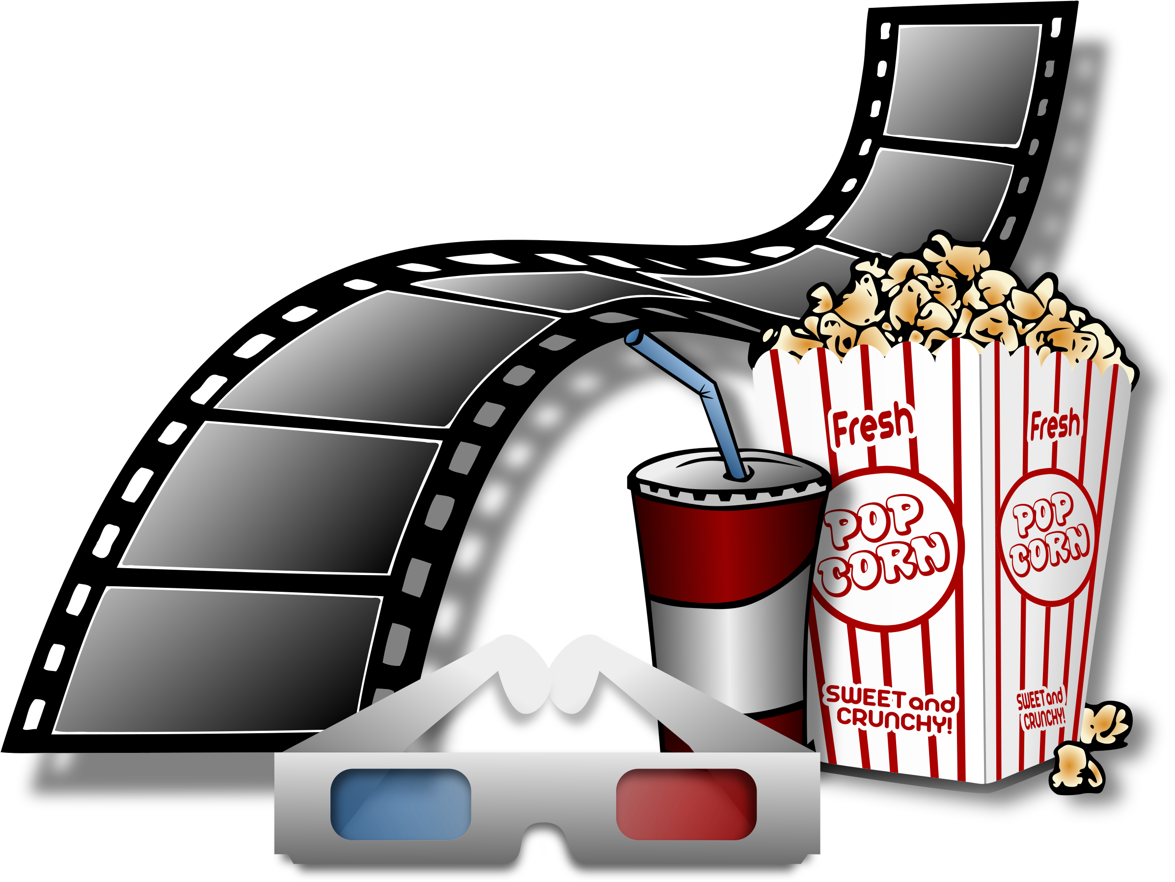 This Free Icons Png Design Of 3d Glasses 2 Clipart (2400x1799), Png Download