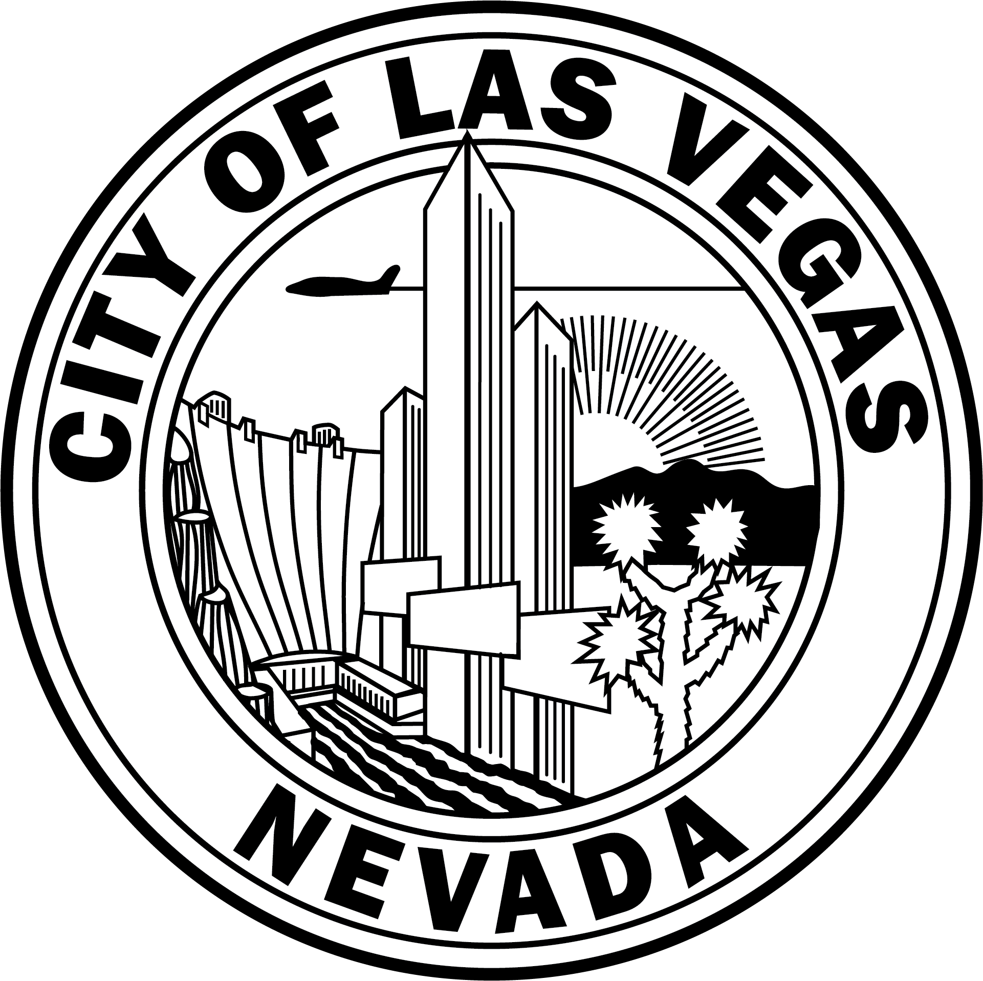 City Of Las Vegas Logo - Nevada Business License 2018 Clipart (1921x1917), Png Download