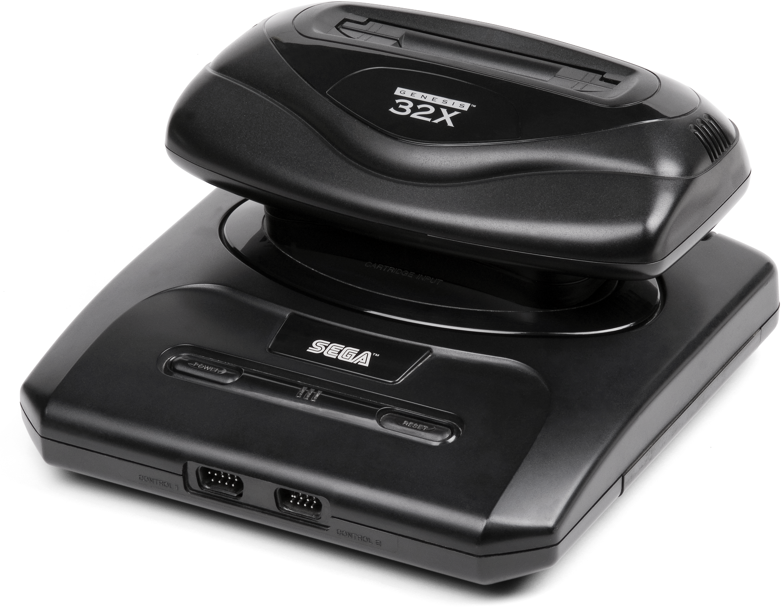 Sega Genesis Model2 32x - Sega 32x Console Clipart (3120x2480), Png Download