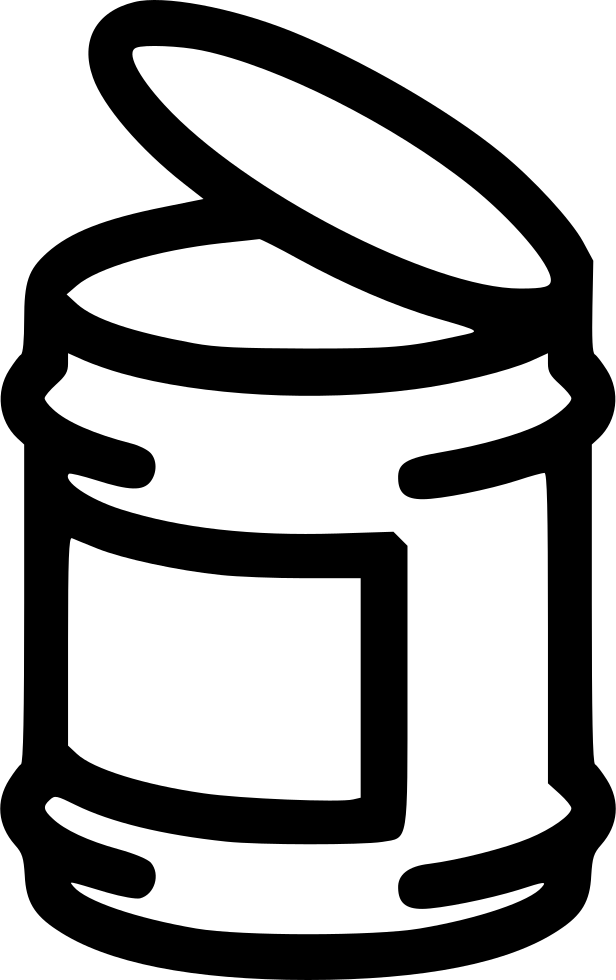 Canned Food Comments Clipart (616x980), Png Download
