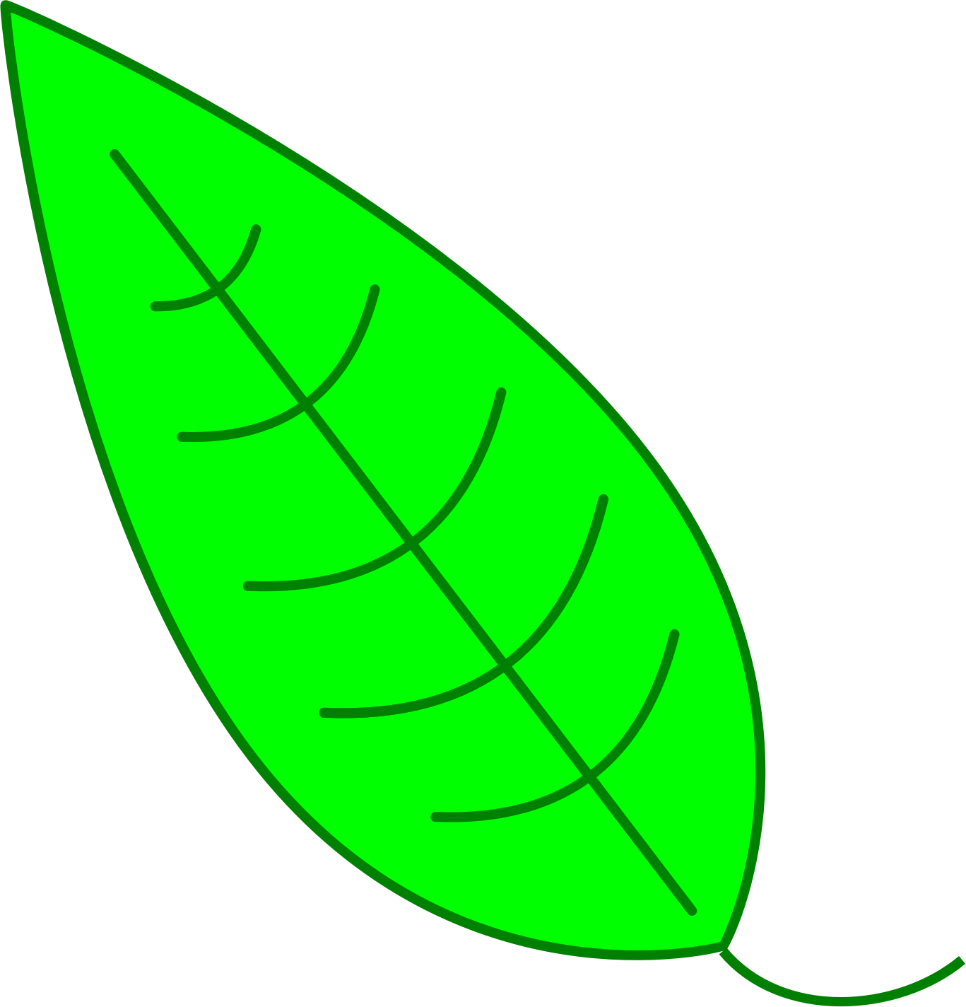 This Free Icons Png Design Of Leaf Clipart (1367x1424), Png Download