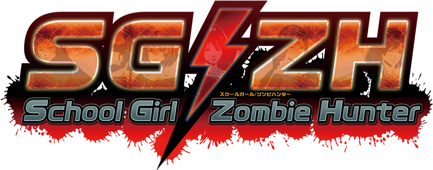 Aksys Games Is Proud To Announce That School Girl/zombie - School Girl Zombie Hunter Logo Clipart (900x400), Png Download