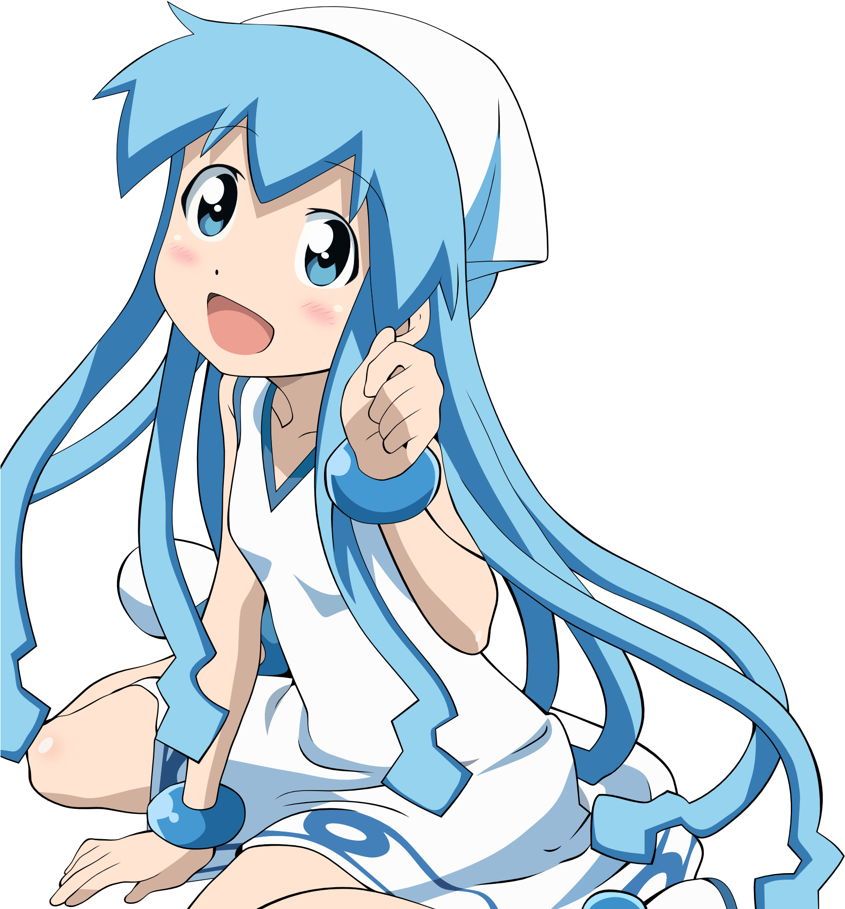Options - Squid Girl Anime T Shirt Clipart (1822x1822), Png Download