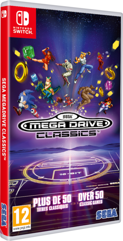 Sega Mega Drive Classics Collection Coming To Nintendo - Sega Genesis Classics Switch Box Art Clipart (400x781), Png Download