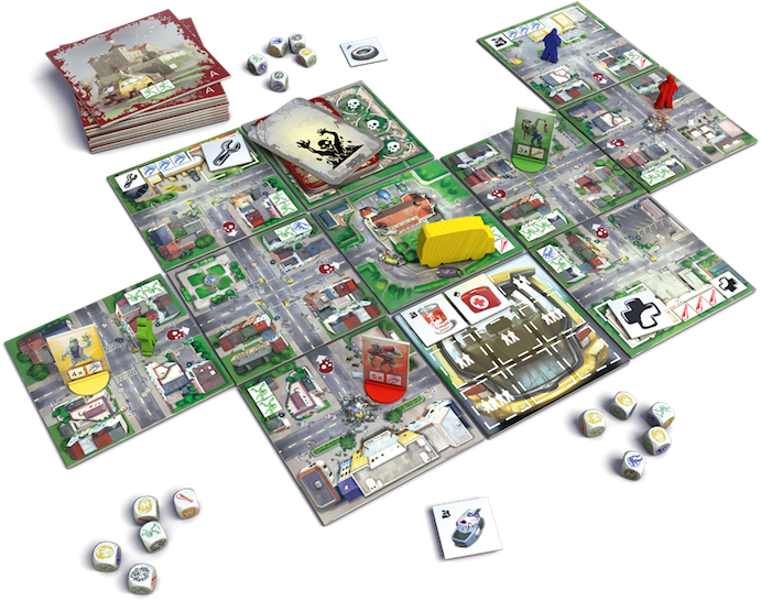 Zombie City Takes Place In Real-time, Speed Is Of The - Escape Zombie City Big Box Clipart (700x570), Png Download