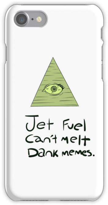 "jet Fuel Can't Melt Dank Memes" Iphone Cases & Skins - Iphone 6s Case Ace Family Clipart (500x667), Png Download