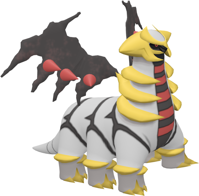 Giratina For Euro Truck Simulator - Giratina 3d Png Clipart (634x624), Png Download