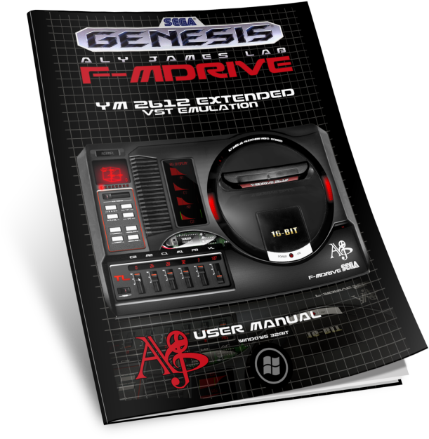 Fmdrive User Manual - Sega Mega Drive Clipart (621x625), Png Download