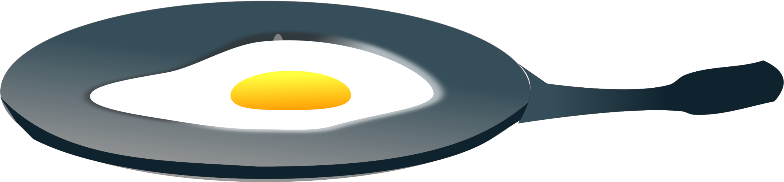 2699 X 750 5 - Egg On Skillet Png Clipart (2699x750), Png Download