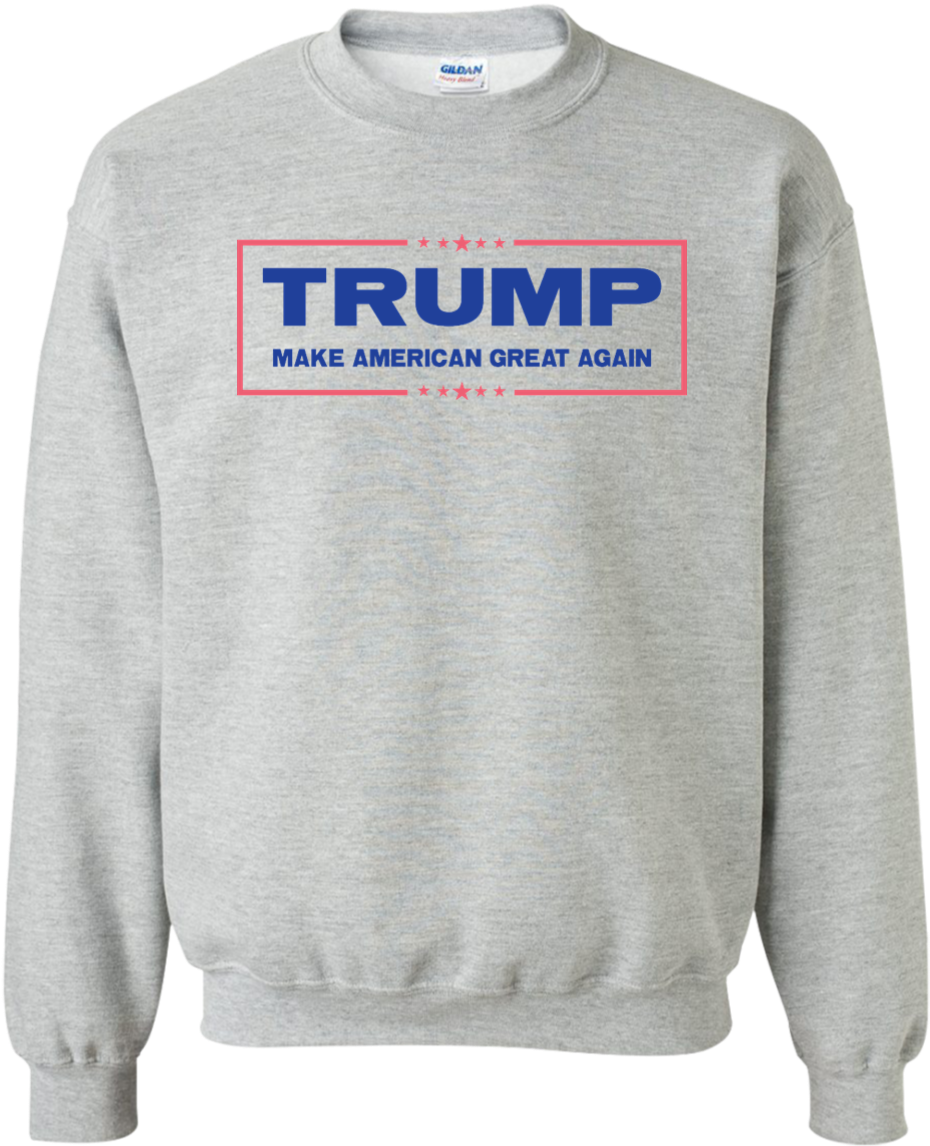 Donald Trump Make America Great Again Sweatshirt 8 - Alfa Romeo Christmas Sweater Clipart (1155x1155), Png Download