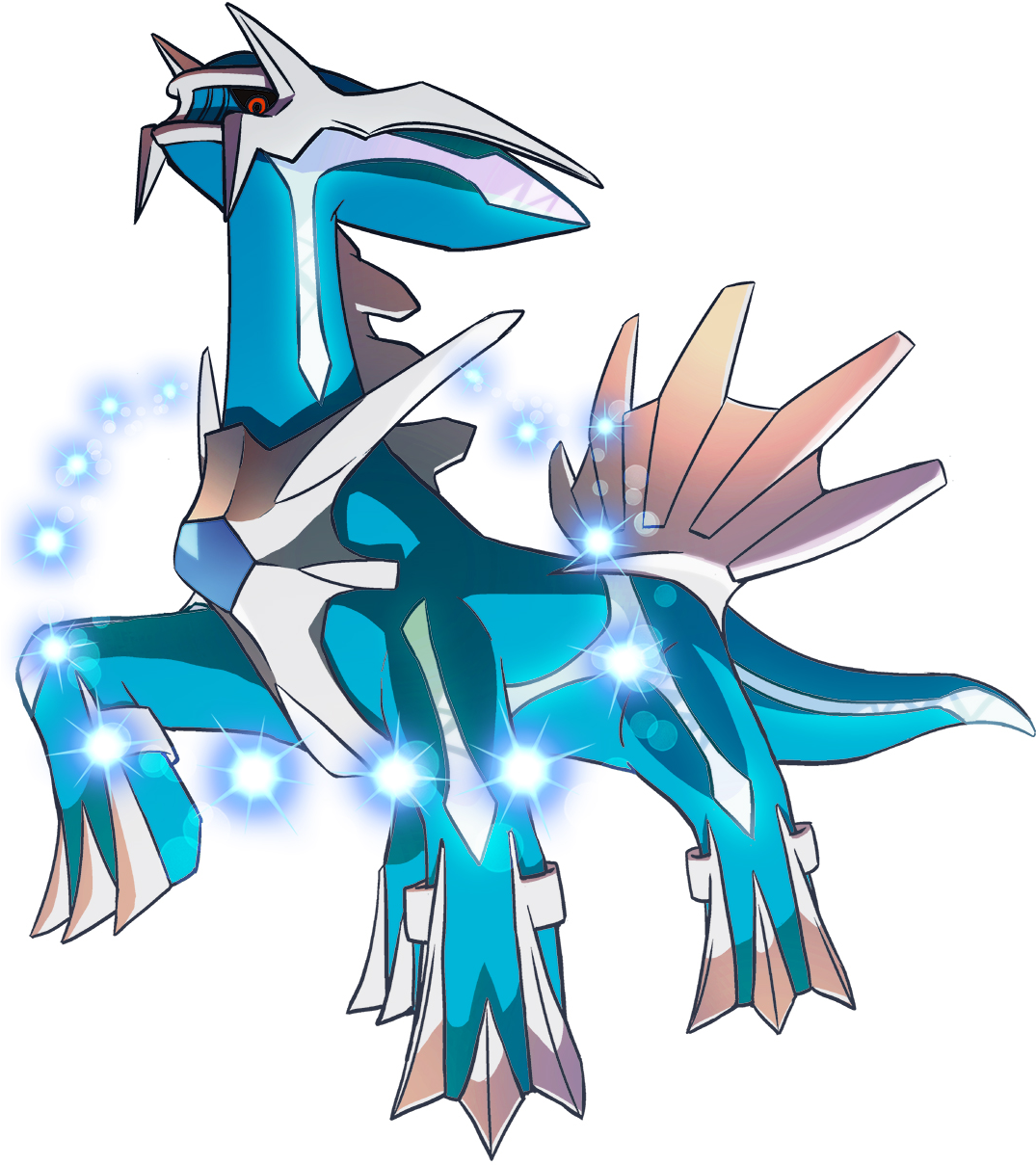 Dialga Png - Pokemon Dialga Clipart (1090x1226), Png Download