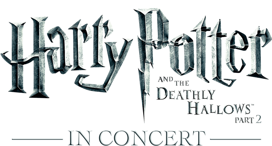 Hp8 Logo In Concert 300dpi Color - Harry Potter And The Deathly Hallows: Part Ii (2011) Clipart (1000x560), Png Download