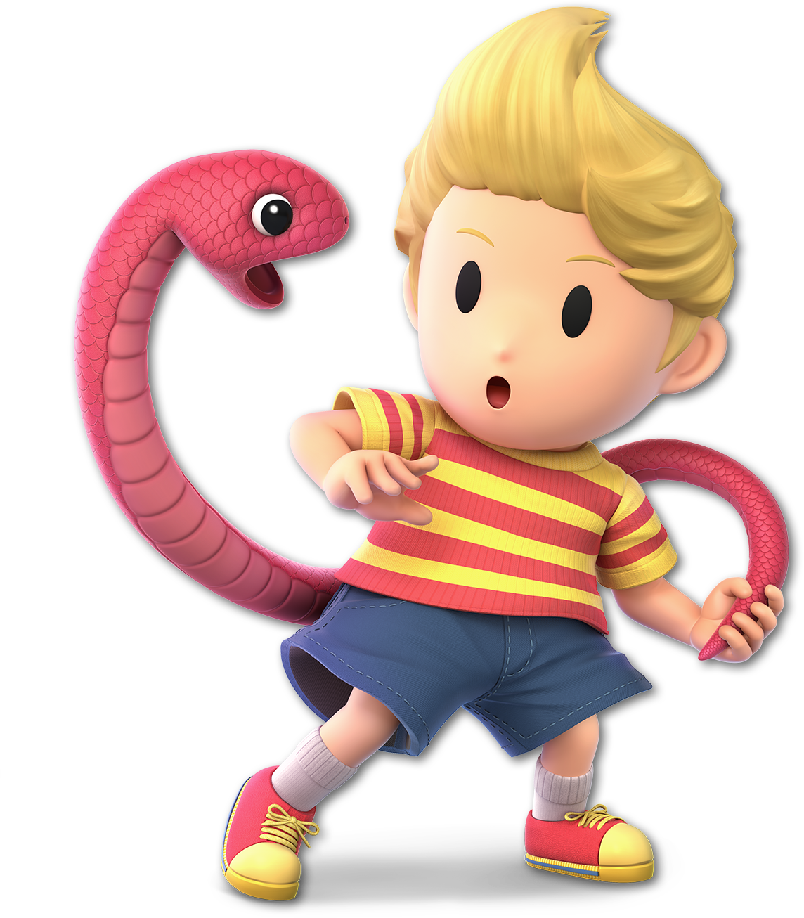 Lucas's Render For Super Smash Bros - Lucas Smash Bros Ultimate Clipart (1144x1306), Png Download